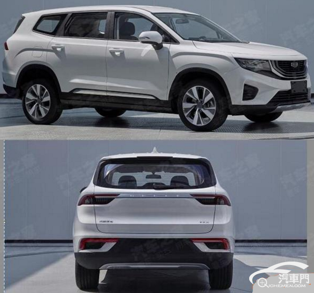 定位中型suv 吉利豪越更多设计图曝光