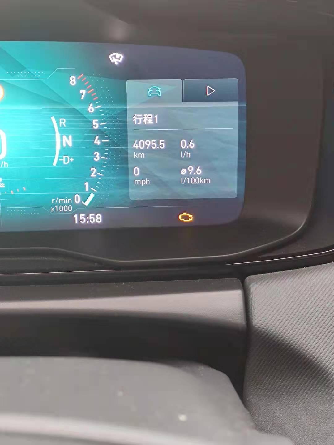 领克01发动机故障灯亮存在隐患
