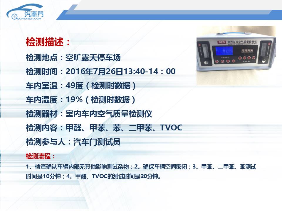 车门“毒”评第7期：奥迪Q5车内甲醛值打政策擦边球？